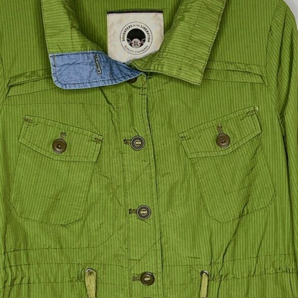 Daughters of the Liberation for Anthropologie Jacket w/Flaws - Green - M* - Picture 4 of 15